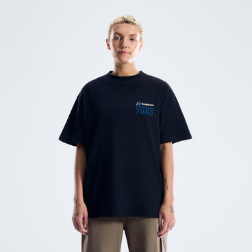 Unisex Kara-SU Badge Tee - Jet Black