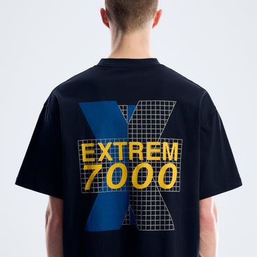 Unisex Kara-SU Badge Tee - Jet Black