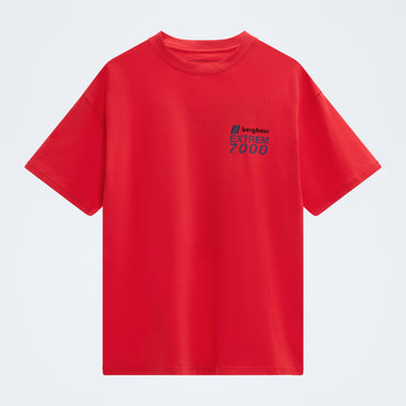 Unisex Kara-SU Badge Tee - Goji Berry