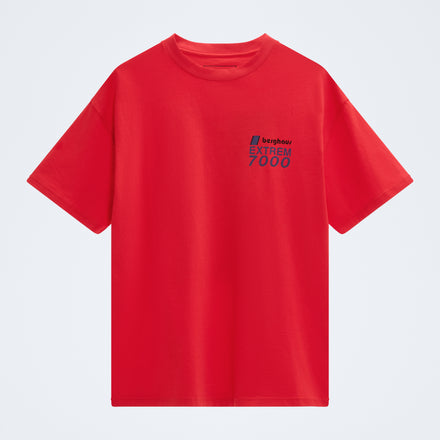 Unisex Kara-SU Badge Tee - Goji Berry