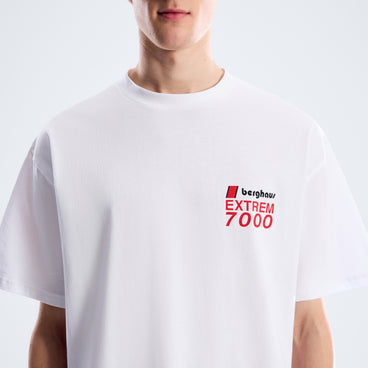 Unisex Kara-SU Badge Tee - White