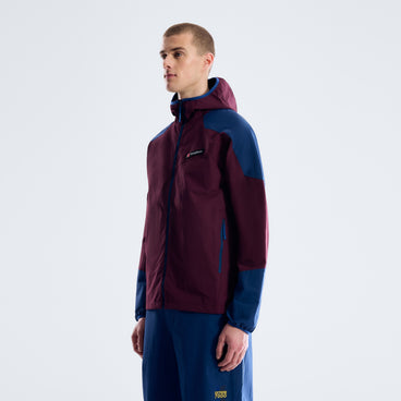 Men's Kara-SU Windbreaker - Myocyte/Hale Navy