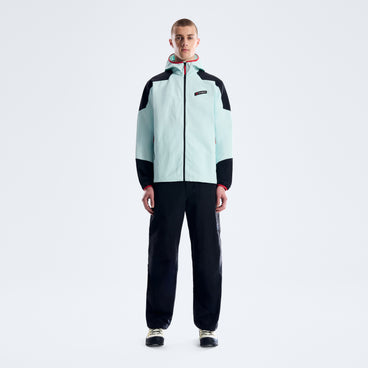 Men's Kara-SU Windbreaker - Polar/Jet Black