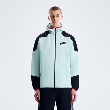 Men's Kara-SU Windbreaker - Polar/Jet Black