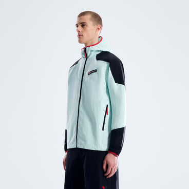 Men's Kara-SU Windbreaker - Polar/Jet Black