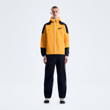 Men's Kara-SU Windbreaker - Tangerine/Jet Black