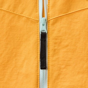 Men's Kara-SU Windbreaker - Tangerine/Jet Black