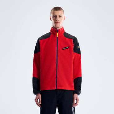 Men's Kara-SU Fleece - Goji Berry/Jet Black