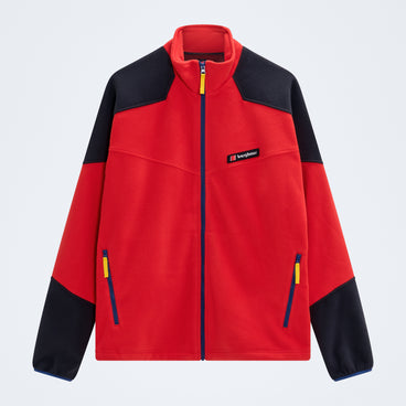 Men's Kara-SU Fleece - Goji Berry/Jet Black