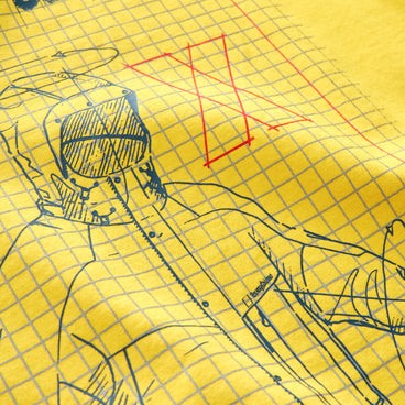 Unisex Kara-SU Sketch Tee - Amber