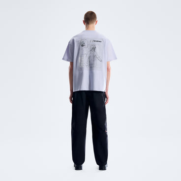 Unisex Kara-SU Sketch Tee - Aster