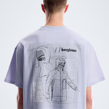 Unisex Kara-SU Sketch Tee - Aster
