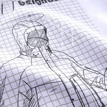 Unisex Kara-SU Sketch Tee - Aster