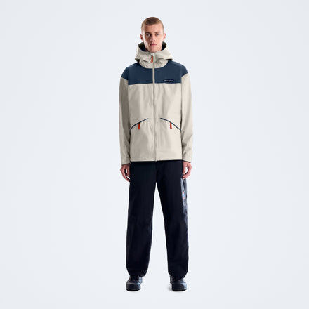 Unisex Trango Mountain 3000 Jacket - White/Dark Blue