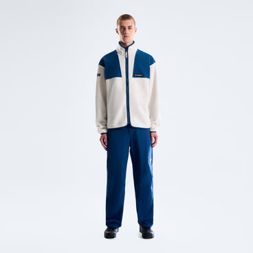 Men's Trango Mountain Fleece - White/Dark Blue
