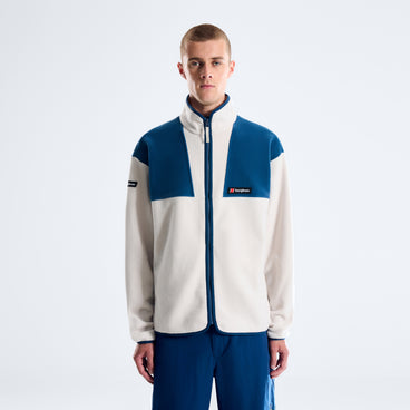 Men's Trango Mountain Fleece - White/Dark Blue