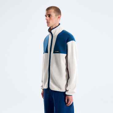 Men's Trango Mountain Fleece - White/Dark Blue
