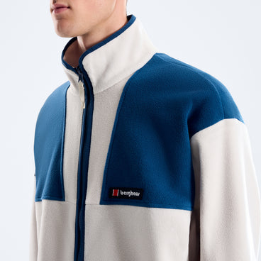 Men's Trango Mountain Fleece - White/Dark Blue
