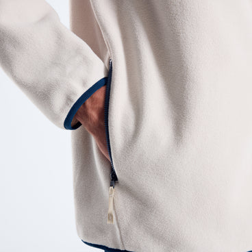 Men's Trango Mountain Fleece - White/Dark Blue