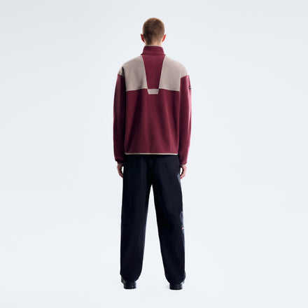 Men's Trango Mountain Fleece - Dark Purple/Light Grey