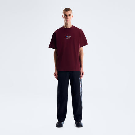 Men's Trango Mountain Logo T-Shirt - Dark Purple