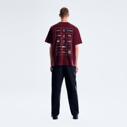 Men's Trango Mountain Logo T-Shirt - Dark Purple