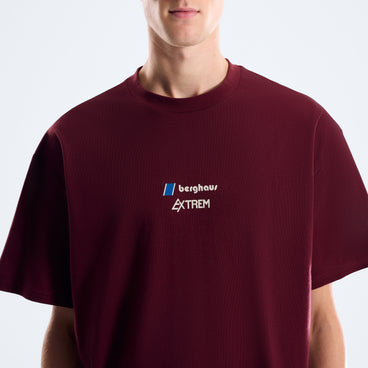 Men's Trango Mountain Logo T-Shirt - Dark Purple