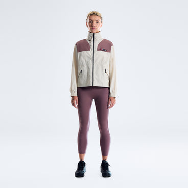 Women's Trango Mountain Windbreaker - Light Brown/Light Blue