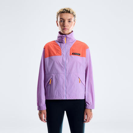 Women's Trango Mountain Windbreaker - Light Purple/Light Purple