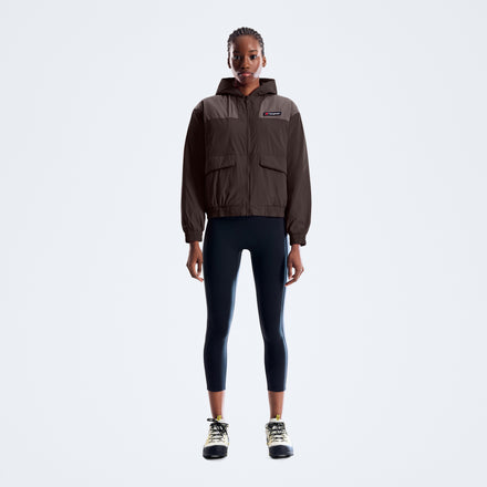 Women's Trango Mountain Insulated Jacket - Dark Purple/Light Brown