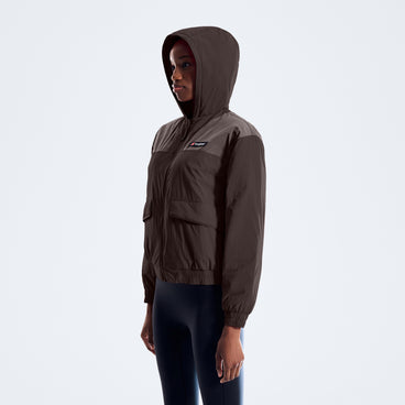 Women's Trango Mountain Insulated Jacket - Dark Purple/Light Brown