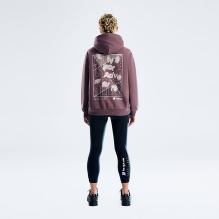 Women's Trango Mountain Hoodie - Light Brown