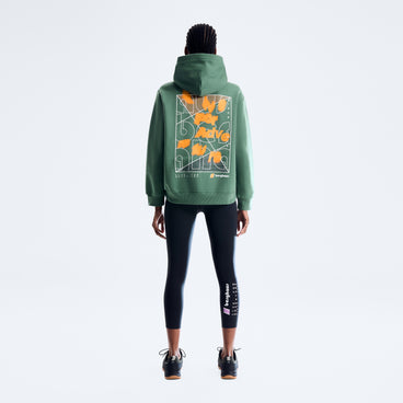 Women's Trango Mountain Hoodie - Green