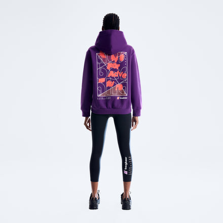 Women's Trango Mountain Hoodie - Purple