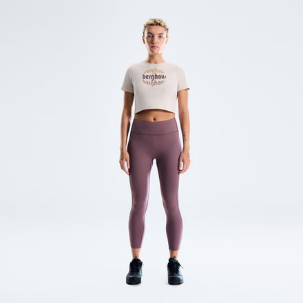Women's Trango Mountain 7/8 Leggings - Light Brown