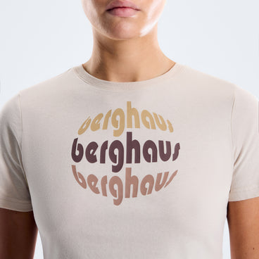 Women's Triple Berghaus Graphic T-Shirt - Light Brown