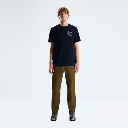 Men's Infograph T-Shirt - Black