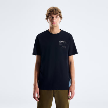 Men's Infograph T-Shirt - Black