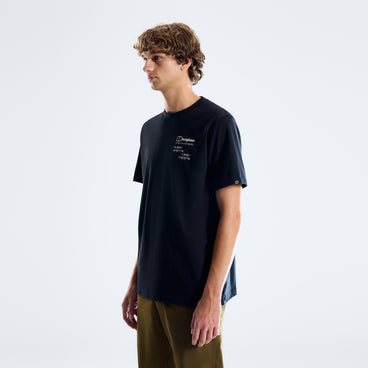 Men's Infograph T-Shirt - Black