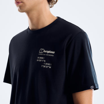 Men's Infograph T-Shirt - Black