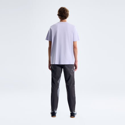 Men's Info Stamp T-Shirt - Light Purple
