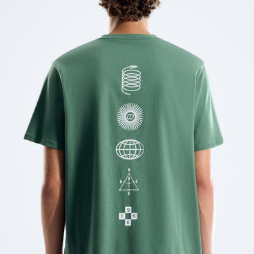 Men's Symbol Stack T-Shirt - Green