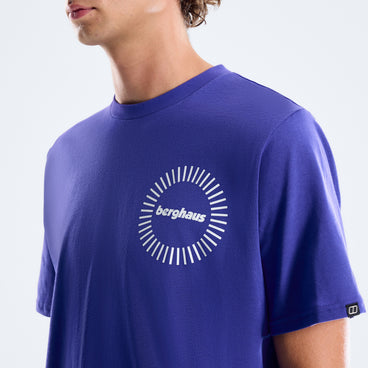 Men's Radial T-Shirt - Blue