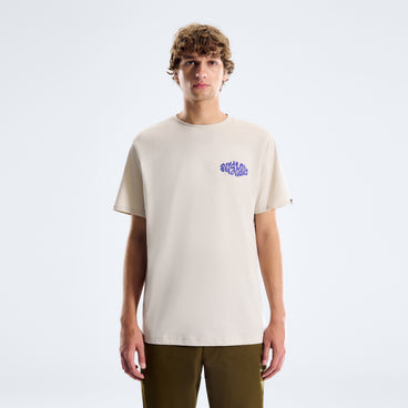 Men's Round Trip T-Shirt - Light Brown