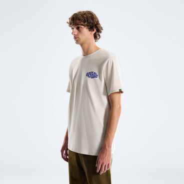 Men's Round Trip T-Shirt - Light Brown