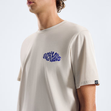 Men's Round Trip T-Shirt - Light Brown