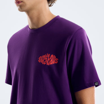 Men's Round Trip T-Shirt - Purple