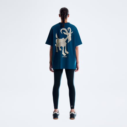 Mountain G.O.A.T T-Shirt - Dark Blue