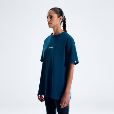Mountain G.O.A.T T-Shirt - Dark Blue