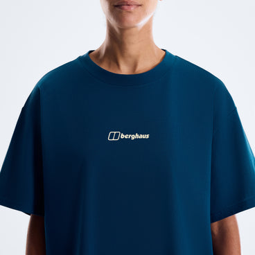 Mountain G.O.A.T T-Shirt - Dark Blue